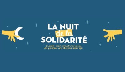 Nuit de la solidarité : du mercredi 4 au jeudi 5 mars