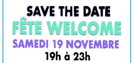 Fête Welcome 2022: on vous attend le 19 novembre