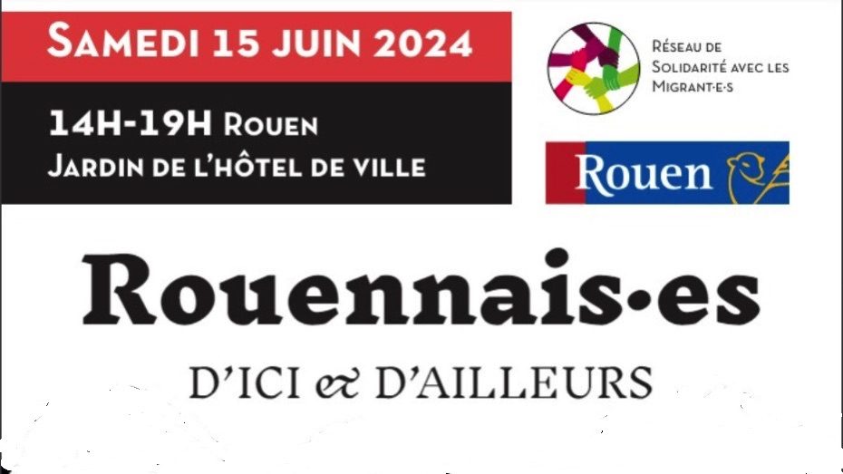 Rouennais(e)s d’ici et d’ailleurs 15 Juin 2024