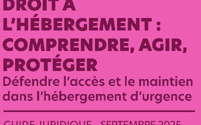 Guide juridique des droits à l’hébergement- FAS 2025